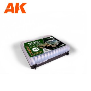 AK Paint Set - The Best 120 Colors For AFV (120)