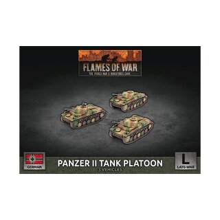 Panzer II Tank Platoon (3)