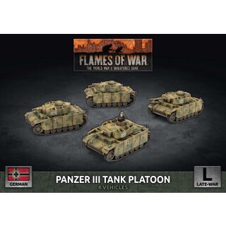Panzer III Tank Platoon (4)