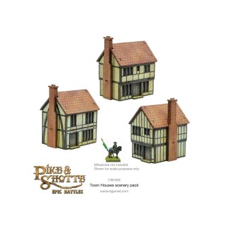 Pike &amp; Shotte Epic Battles - Town Houses Scenery Pack