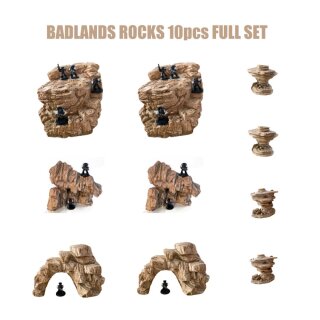 Urban Matz - Badlands Rocks Full Set (Prepainted)