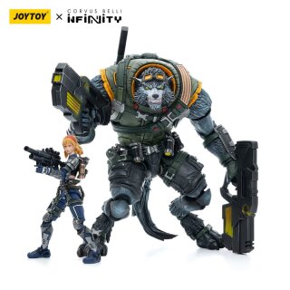 Infinity Actionfiguren: Ariadna Equipe Mirage-5 Sergent Duroc &amp; Lieutenant Margot Berthier
