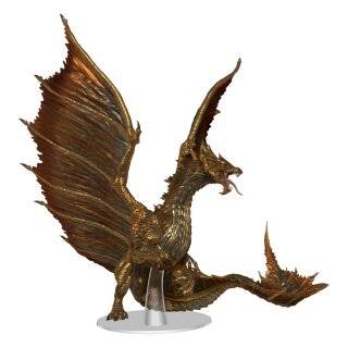 D&amp;D Icons of the Realms - Adult Brass Dragon 30 cm (Prepainted)