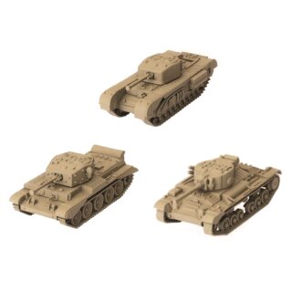 U.K. Tank Platoon (Cromwell, Churchill VII, Valentine) (Multilingual)