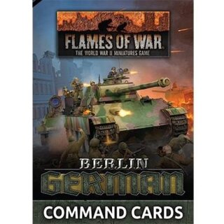 Flames of War: Berlin German - Command Cards (52) (EN)