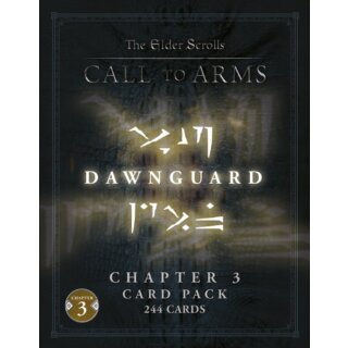 The Elder Scrolls: Call to Arms - Chapter 3 Card Pack - Dawnguard (EN)
