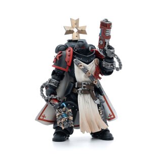 Warhammer 40k Actionfigur 1/18 Black Templars Sword Brethren Brother Dragen 12 cm