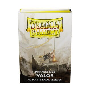 Dragon Shield Japanese Size Matte Dual Sleeves - Might (60)