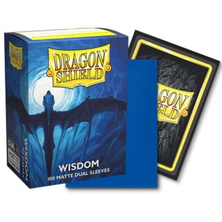 Dragon Shield: Standard Size Matte Dual Sleeves - Wisdom (100)