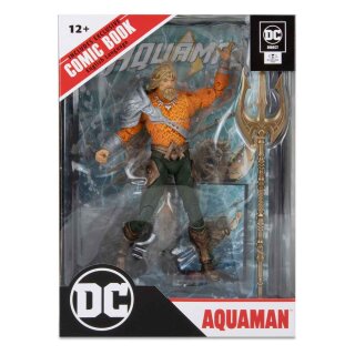DC Direct Page Punchers Actionfigur &amp; Comic - Aquaman (Aquaman)