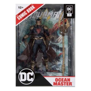 DC Direct Page Punchers Actionfigur &amp; Comic - Ocean Master (Aquaman)