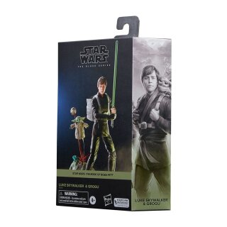 Star Wars: The Book of Boba Fett: Black Series Actionfiguren 2er-Pack - Luke Skywalker &amp; Grogu