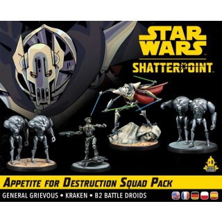 Star Wars: Shatterpoint &ndash; Appetite for Destruction Squad Pack (&bdquo;Hunger auf Zerst&ouml;rung&ldquo;) (Multilingual)