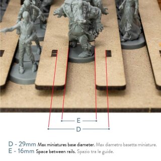 Zombicide Organizer - The Zombie Lair Miniature Holder