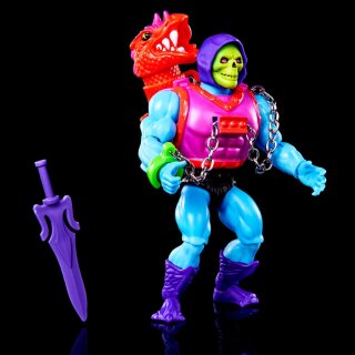 Masters of the Universe Origins Deluxe Actionfigur Dragon Blaster Skeletor 14 cm