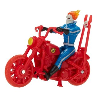 Marvel Legends Retro Collection Actionfigur mit Fahrzeug - Ghost Rider