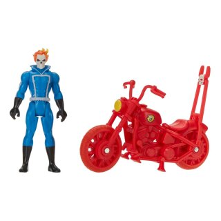 Marvel Legends Retro Collection Actionfigur mit Fahrzeug - Ghost Rider