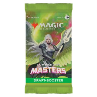 Magic the Gathering: Commander Masters - Draft Booster Display (24) (DE)