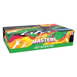 Magic the Gathering: Commander Masters - Set Booster Display (24) (DE)