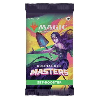 Magic the Gathering: Commander Masters - Set Booster (1) (DE)