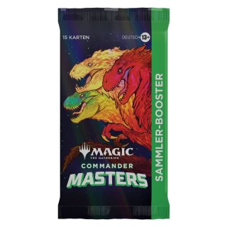 Magic the Gathering: Commander Masters - Collector Booster Display (4) (DE)