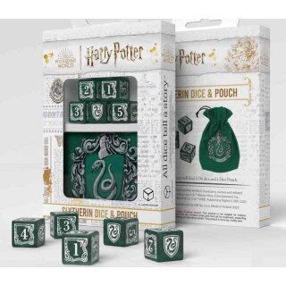 Harry Potter - Slytherin Dice &amp; Pouch