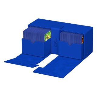 Ultimate Guard Twin Flip`n`Tray 266+ Xenoskin Blau