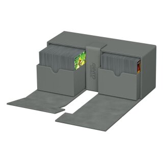Ultimate Guard Twin Flip`n`Tray 266+ Xenoskin Grau
