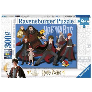 Harry Potter Kinderpuzzle XXL Harry Potter und die Zauberschule Hogwarts (300 Teile)