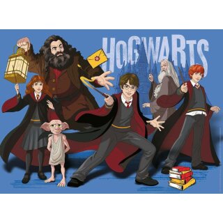 Harry Potter Childrens Jigsaw Puzzle XXL Hogwarts Cartoon (300 pieces)