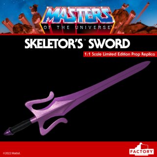 Masters of the Universe Replik 1/1 Skeletors Schwert Limited Edition 101 cm