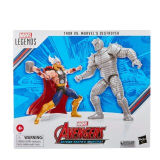 Avengers Marvel Legends Actionfiguren Thor vs. Marvels Destroyer 15 cm