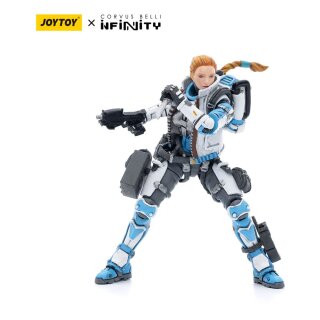 Infinity Action Figure 1/18 PanOceania Nokken Special Intervention and Recon Team #2Woman 12 cm