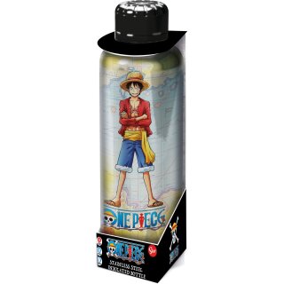 One Piece Edelstahl-Trinkflasche Ruffy