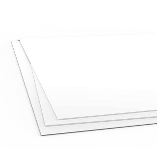 ABS Sheet - 0.5mm Thickness x 245mm x 195mm (3)