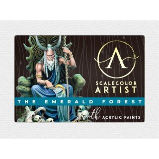 Artist Scale Color Set: The Emerald Forest (6x 20ml)