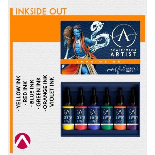 Artist Scale Color Set: Inkside Out (6x 20ml)