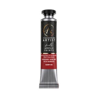 Artist Scale Color: Burgundy Wine Red (20ml)