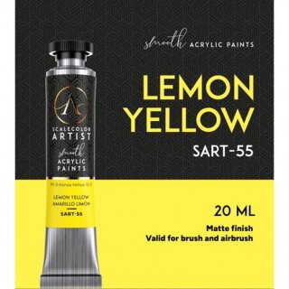 Artist Scale Color: Lemon Yellow (20ml)