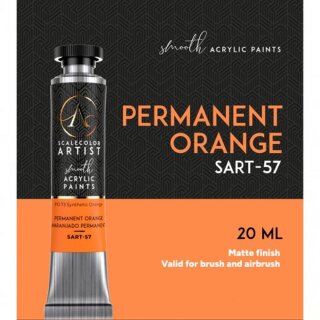 Artist Scale Color: Permanent Orange (20ml)