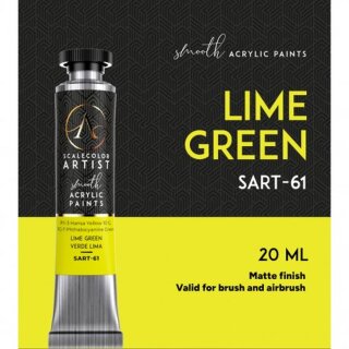 Artist Scale Color: Lime Green (20ml)
