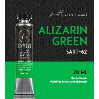 Artist Scale Color: Alizarin Green (20ml)