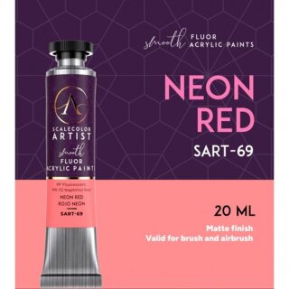 Artist Scale Color: Neon Red (20ml)