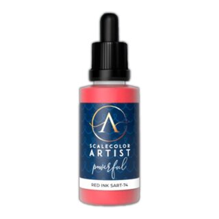 Artist Scale Color: Red Ink (20ml)