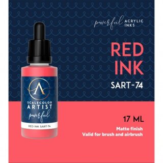 Artist Scale Color: Red Ink (20ml)