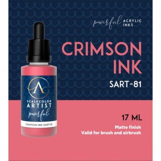 Artist Scale Color: Crimson Ink (20ml)