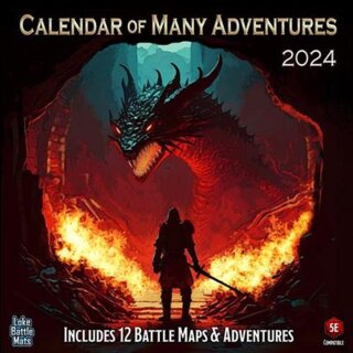 2024  Calendar of many Adventures (EN)