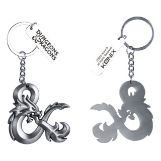 Dungeons &amp; Dragons Keychain 3D Logo