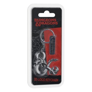 Dungeons &amp; Dragons Keychain 3D Logo