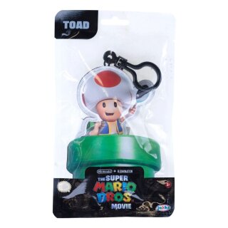 Der Super Mario Bros. Film Pl&uuml;sch-Schl&uuml;sselanh&auml;nger - Toad
